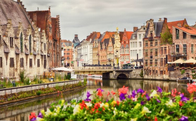 Ghent, Belgium. Photo by Canva