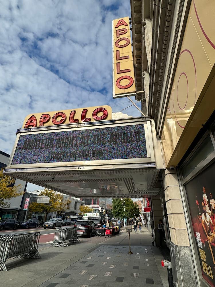 Take a Tour of the Legendary Apollo Theater. Photo by Debbie Stone