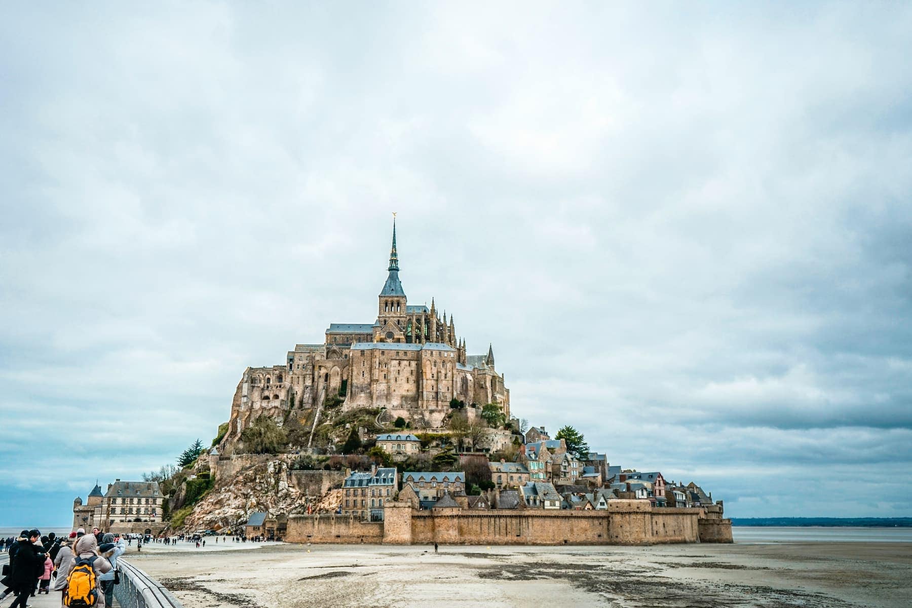 Le Mont Saint Michel, Normandy, France. Photo by Norbu GYACHUNG, Unsplash