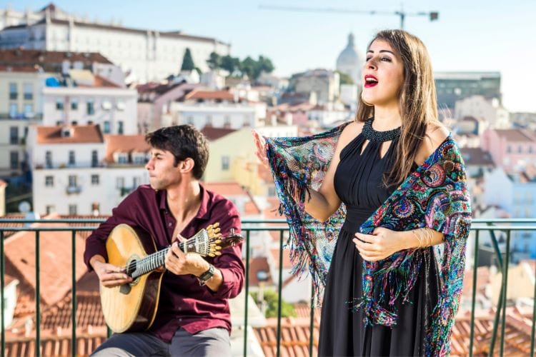 Traditional Fado performers