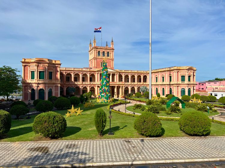 Palacio de los López, the "Whitehouse" of Paraguay. Photo by Damian LaPlaca