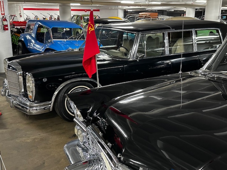 Cars owned by Saddam Hussein and Nikita Khrushchev