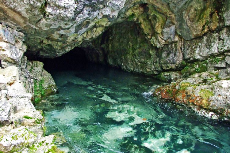 Cave at the Cetina River