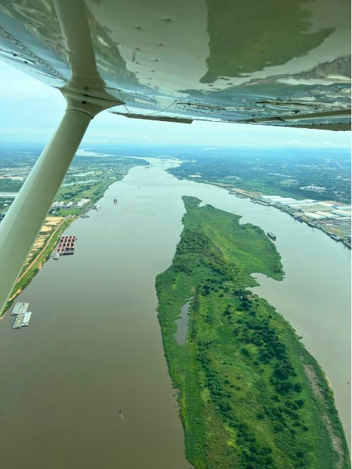 The Paraguay River by Plane. Photo by Damian LaPlaca