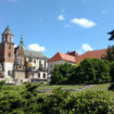 A view from inside the Wawel walls