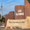 Welcome to Los Alamos. Photo by Debbie Stone