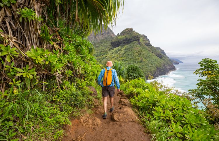 Amazing hiking in Kauai. Photo by Canva