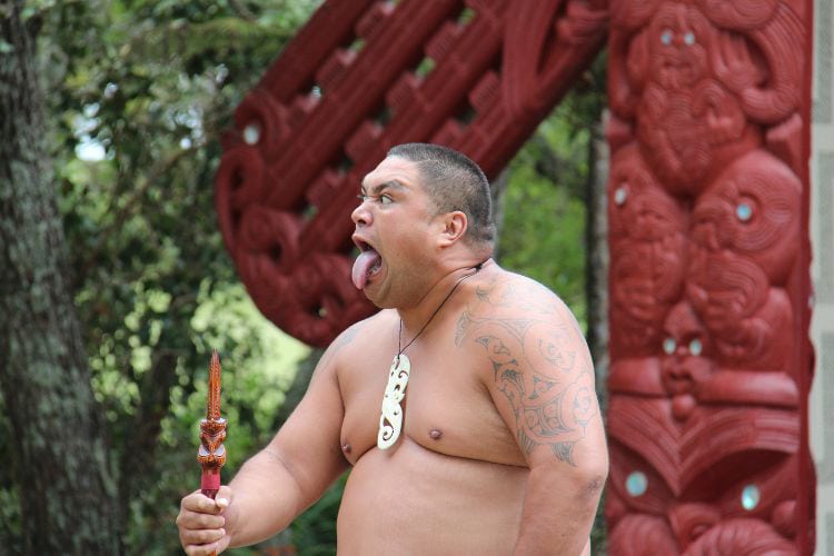 A Maori man