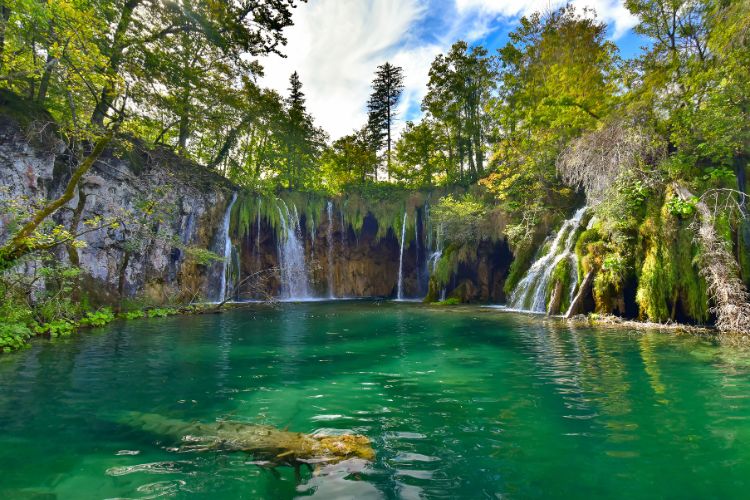 Galovački Buk waterfall in Croatia