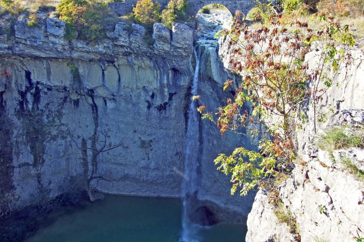 Sopot Waterfall in Croatia
