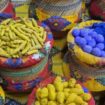Mutrah Souk is an explosion of color and pungent aromas, Pinterest. Photo by Edward Placidi