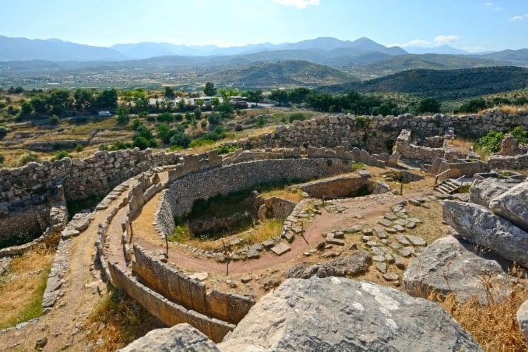 Tholos tomb at Mycenae