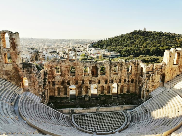 Roman Theatre in Athens. Photo by Enric Domas, Unsplash