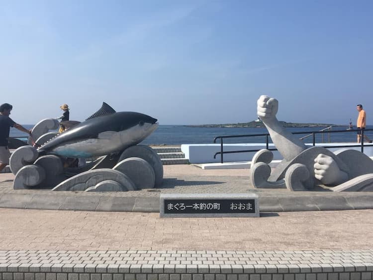 The Northernmost point of Honshu, the port town of Oma. Photo by Shawn Swinger 
