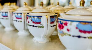 Visit Victoria image of teapots for high tea
