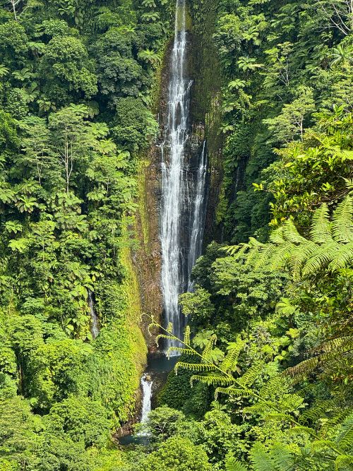 Waterfalls abound on Samoa. Photo by Debbie Stone