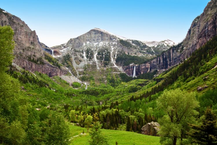 Box Canyon in Telluride, Colorado
