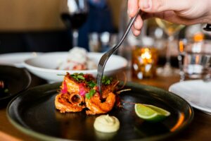 Grilled shrimp
