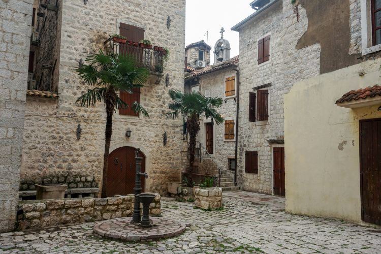 charming streets and alleyways of Old Town Kotor