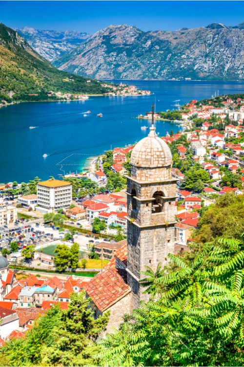 Beautiful Kotor and the Adriatic Sea