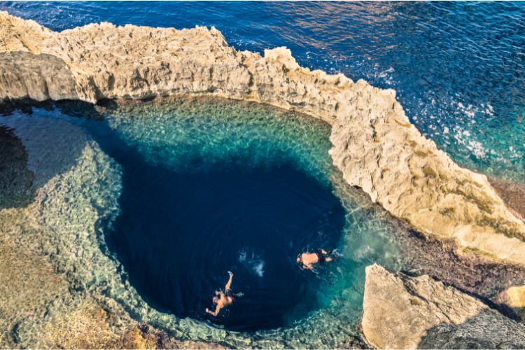 Azure Window on Gozo Island