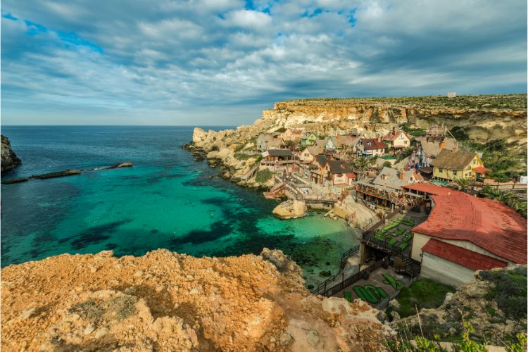 Famous Popeye Village in Malta