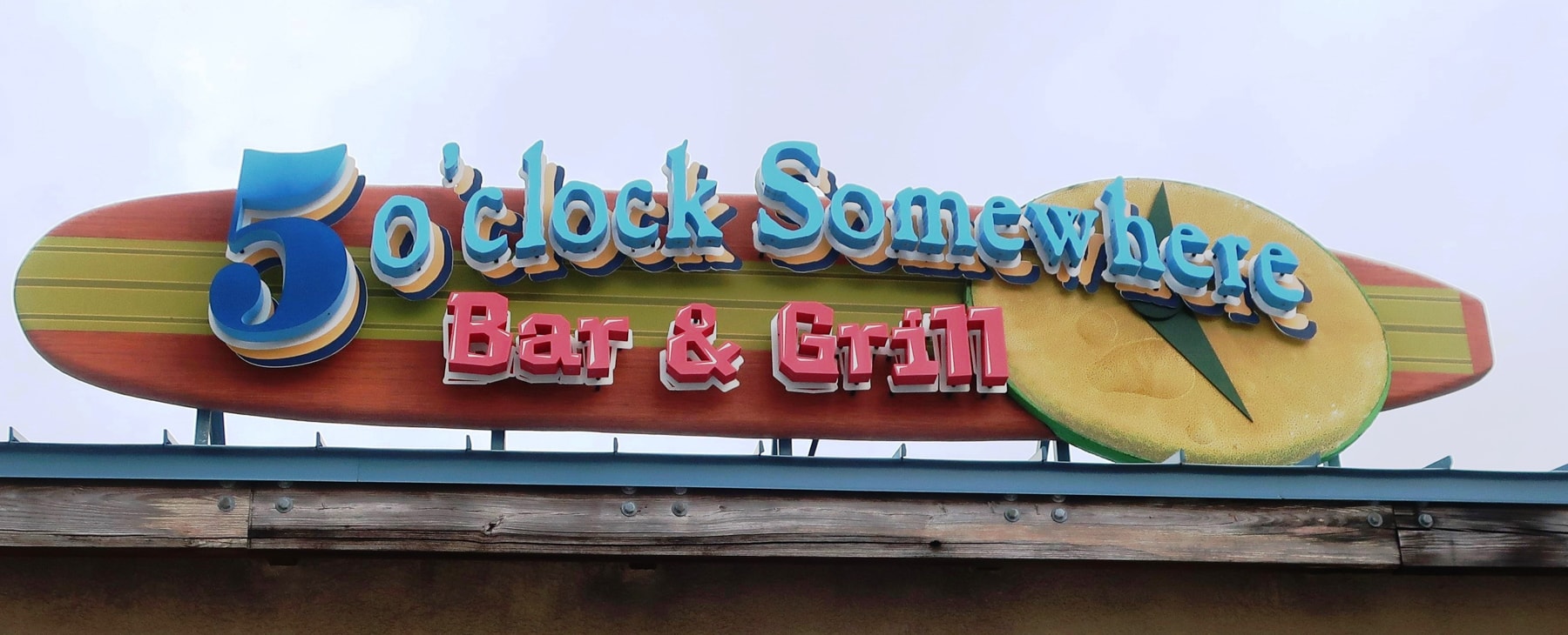 It’s 5 O’Clock Somewhere is a welcome mantra both as a theory as well as an actual bar – this one in Hollywood, Florida