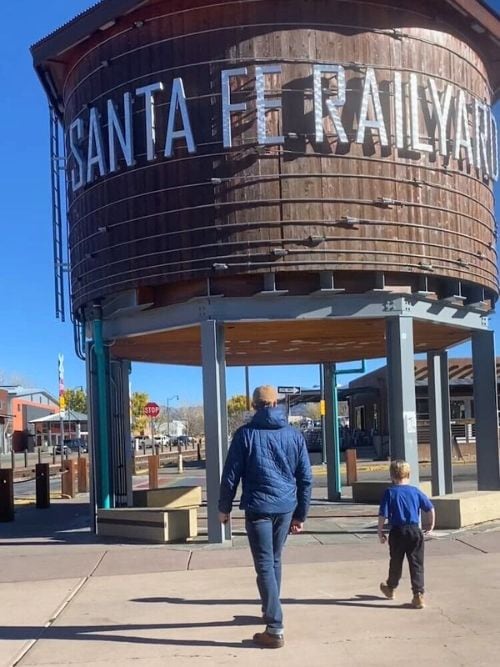 The Santa Fe Railyard is a lively arts and entertainment district in Santa Fe. Photo by Carri Wilbanks