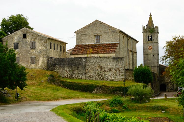 The tiny town of Hum Croatia