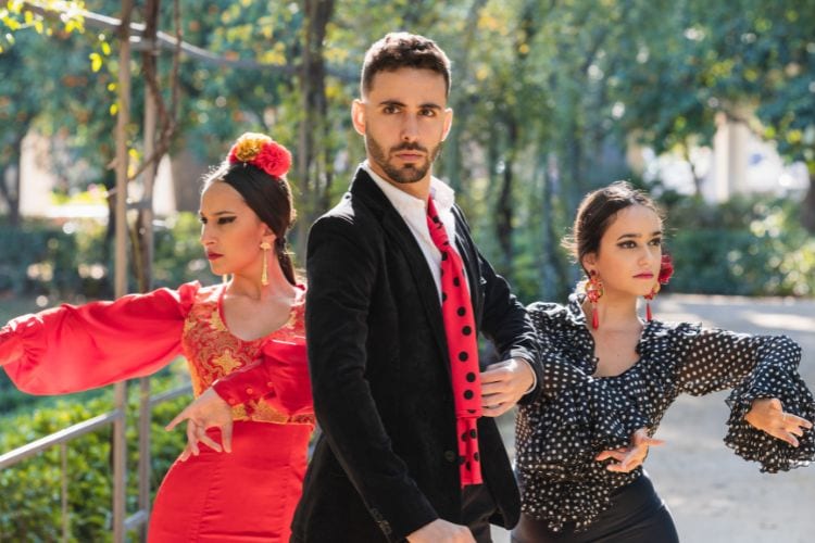Flamenco dancers in Spain⁠. Photo by Canva
