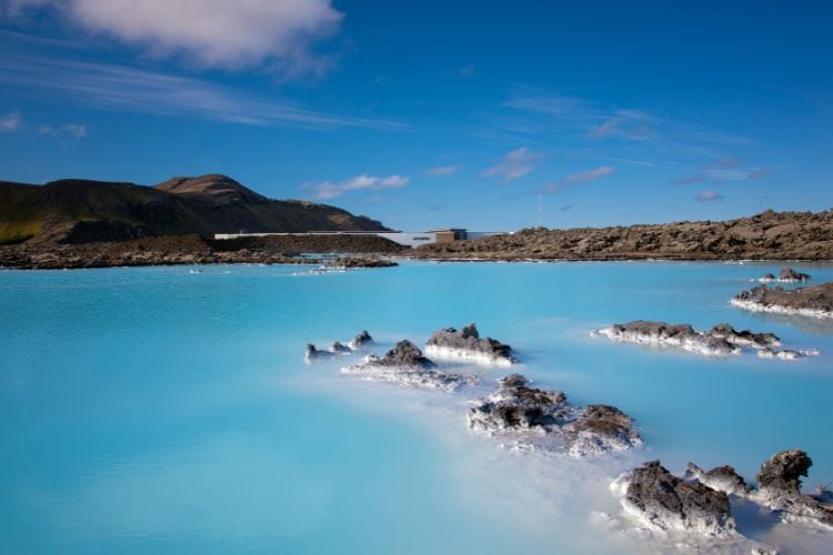 Iceland's famous Blue Lagoon
