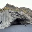 One of the sea caves on Reyinsfjara beach. Photo by Laura Olcelli