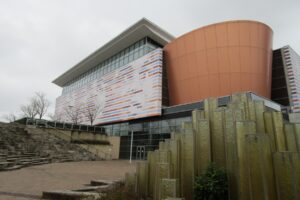 Louisville's Muhammad Ali Center features unique architecture, befiitting Ali himself. Photo by Mary Casey-Sturk