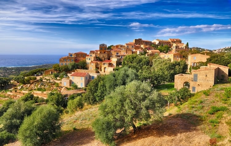 The beautiful village of Pigna