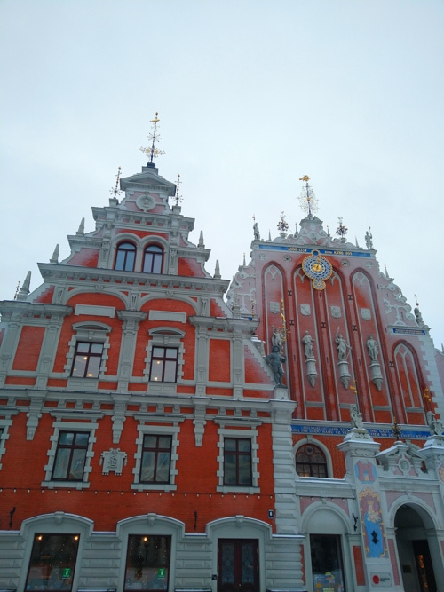 House of the Black Heads, an iconic landmark in Riga