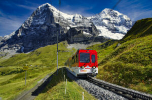 Switzerland by train