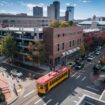Ride the METRO Streetcar through Little Rock. Photo courtesy of the Little Rock Convention & Visitors Bureau