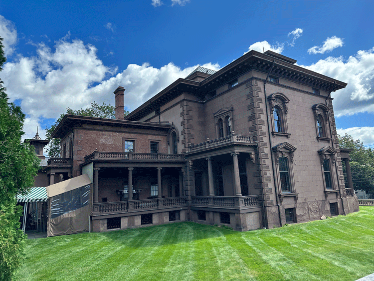 Victoria Mansion in Portland, Maine. Photo by Janna Graber