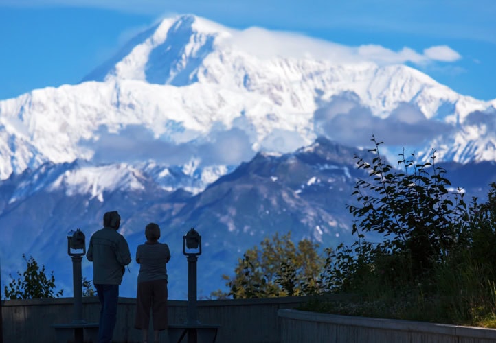 Alaska’s Mount Denali -- formerly Mount McKinley – is the highest mountain in North America.