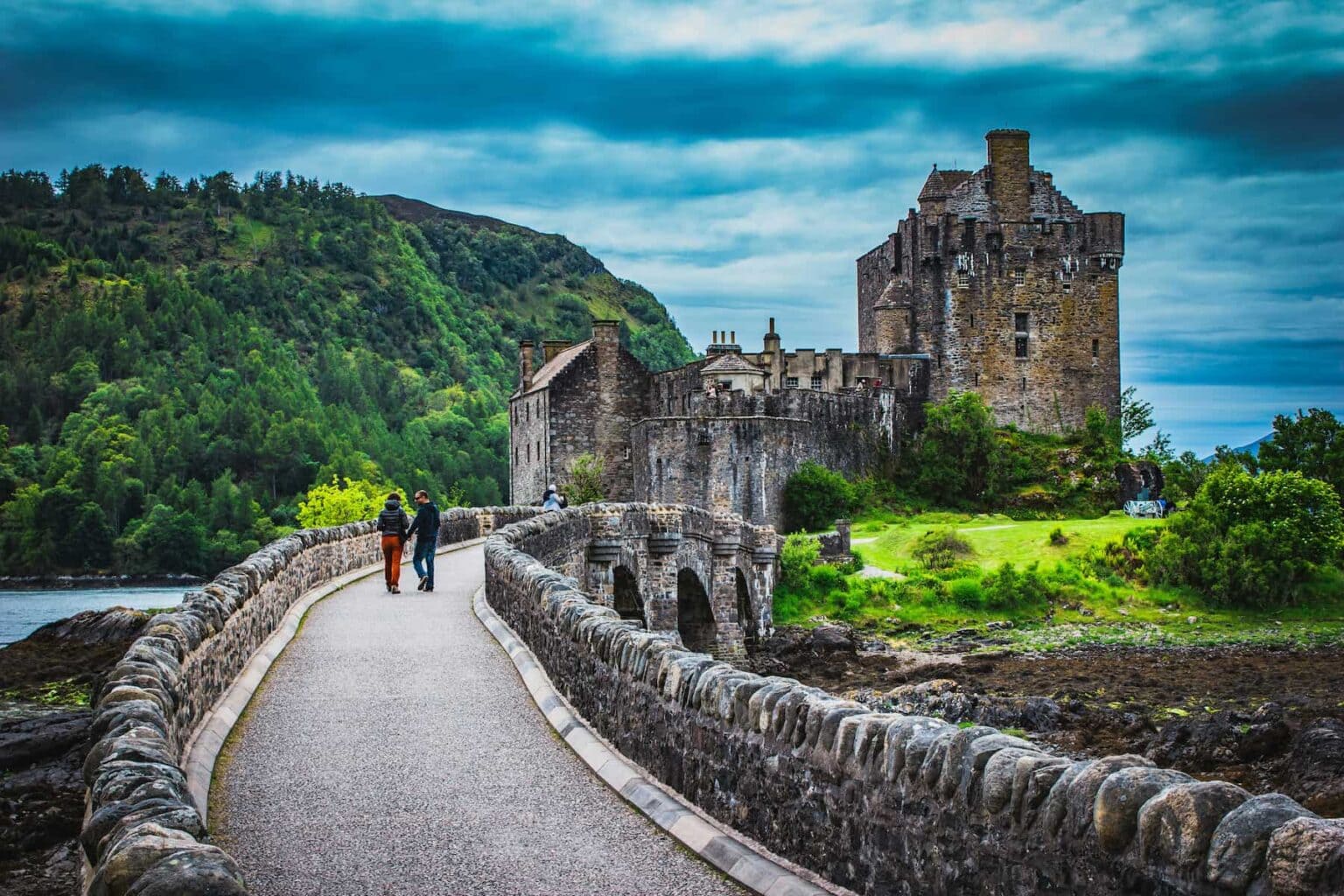 Scotland's iconic Eilean Donan Castle, where fairy tales meet reality. Photo by Crawford Jolly, Unsplash