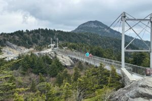 Mile High Bridge at Grandfather Mountain. Photo by Debbie Stone