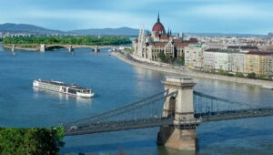 Viking Longship on the Danube in Budapest. Photo by Viking