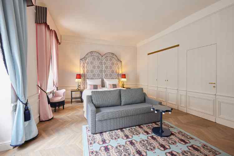 Grand Deluxe Room. Photo courtesy of The Leo Grand Hotel Vienna ©Werner Streitfelder