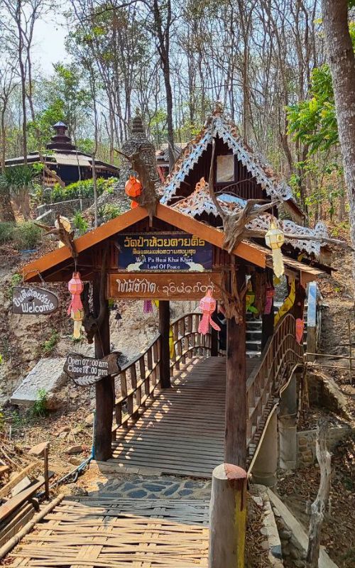 Pai Bamboo Village, an eco friendly structure in the Mae Hong Son province. Photo by David Brnelich