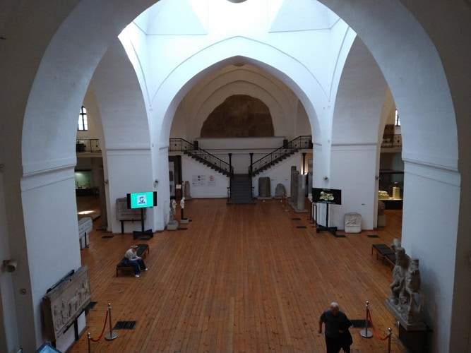 Interior of Sofia's archeology museum