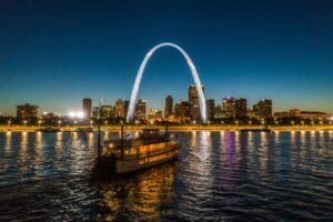 St Louis Skyline photo. Photo by explore St Louis