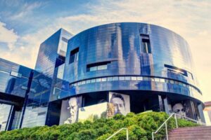 Enjoy a show in the famed Guthrie Theater, an architectural and cultural gem. Photo courtesy of Meet Minneapolis