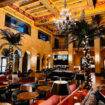 The classic Hollywood Roosevelt lobby