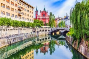The timeless charm of Ljubljana. Image by SCStock from Getty Images via Canva