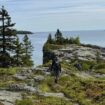 The hike to Scoville Point offers picturesque views. Photo by Debbie Stone